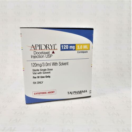 Docetaxel Injection Usp 120mg/3.0 Ml With Solvent Specific Drug