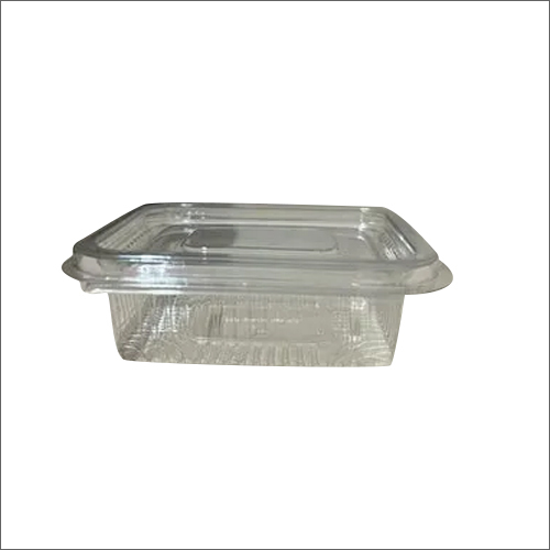 सफेद पारदर्शी पालतू हिंगेड बॉक्स