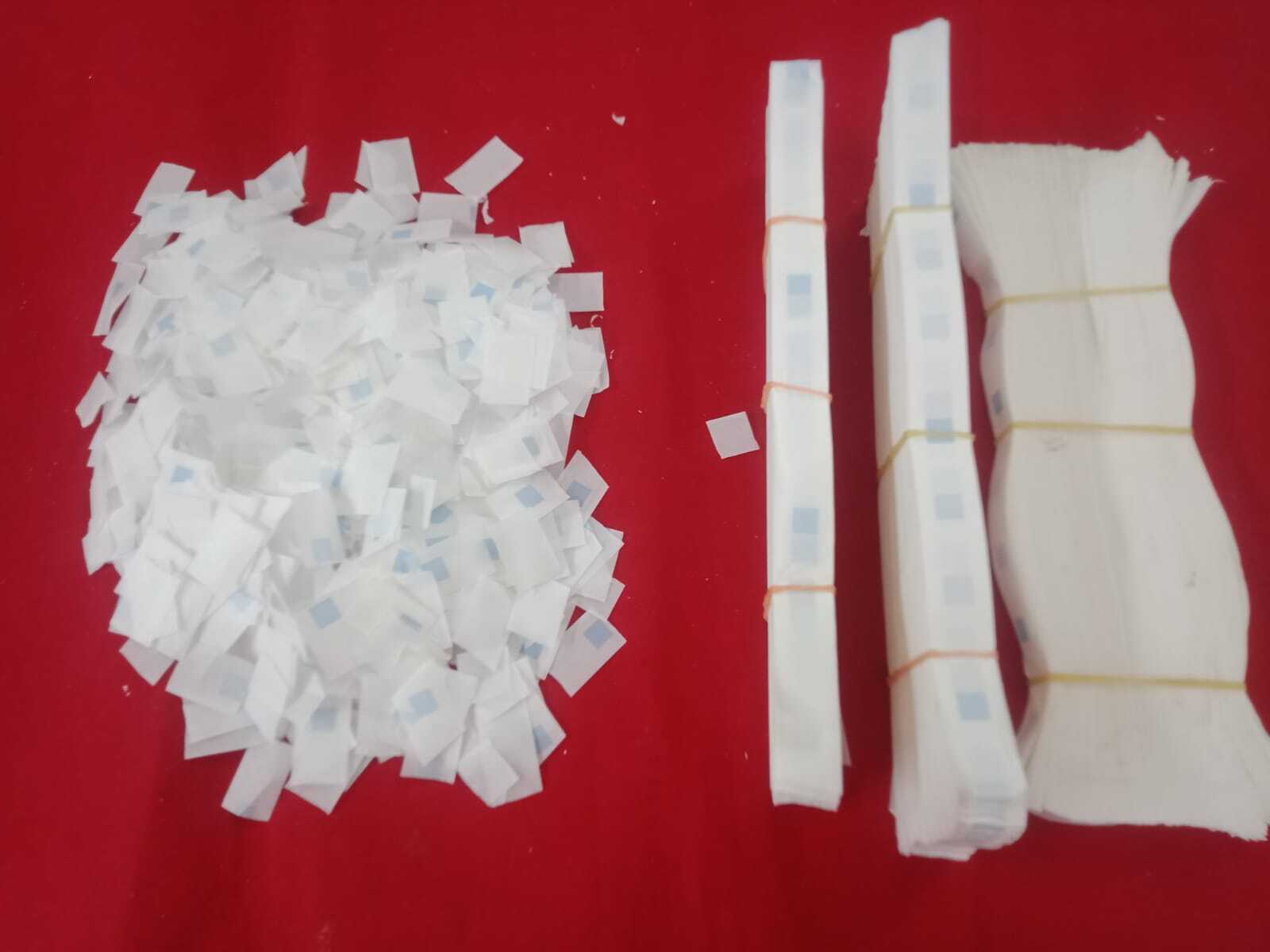 Confetti Paper Blaster Coating Material: Coated