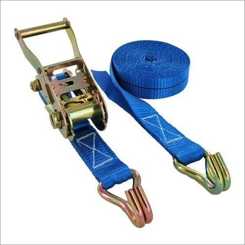 Polyester Ratchet Lashing Belt - 15m X 32mm Blue | Durable Strong For Industrial Use