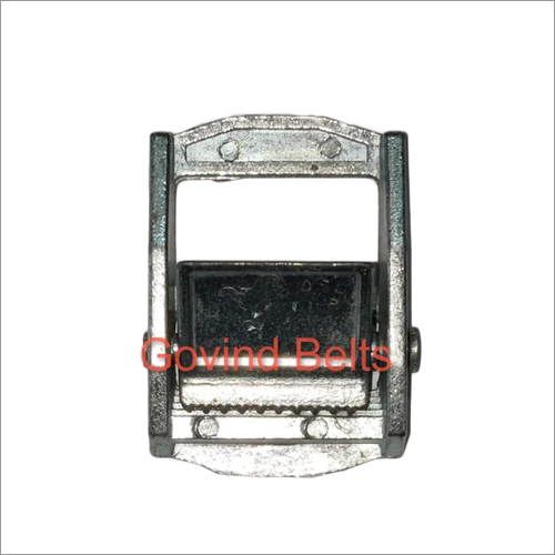 Zinc Alloy Cam Buckle - 25mm Size, Polished Finish | Heavy-duty Strength For Efficient Tie Down Usage In Pallet Belt Applications