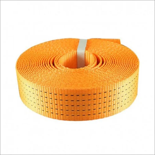 Polyester Cargo Lashing Belt - 50 Mm Width, 10 Mtr Length, Orange Color | Strong And Reliable For Commercial Use