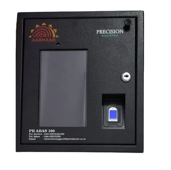 Precision Pb Abas 100 Aadhar Enabled Attendance Device Identification Time: 1 Seconds