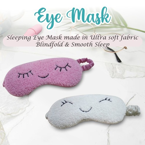 व्हाइट एंड ब्लू आई मास्क