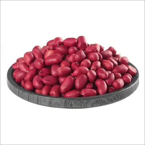 Red Skin Peanut - Moisture 8%-9%, Oil Content 42%-48%, Size 50/60 | Raw Variety, Common Cultivation Type, Fresh Style