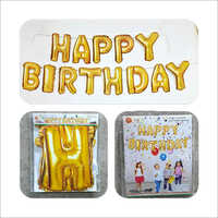 हैप्पी बर्थडे प्लास्टिक बैनर