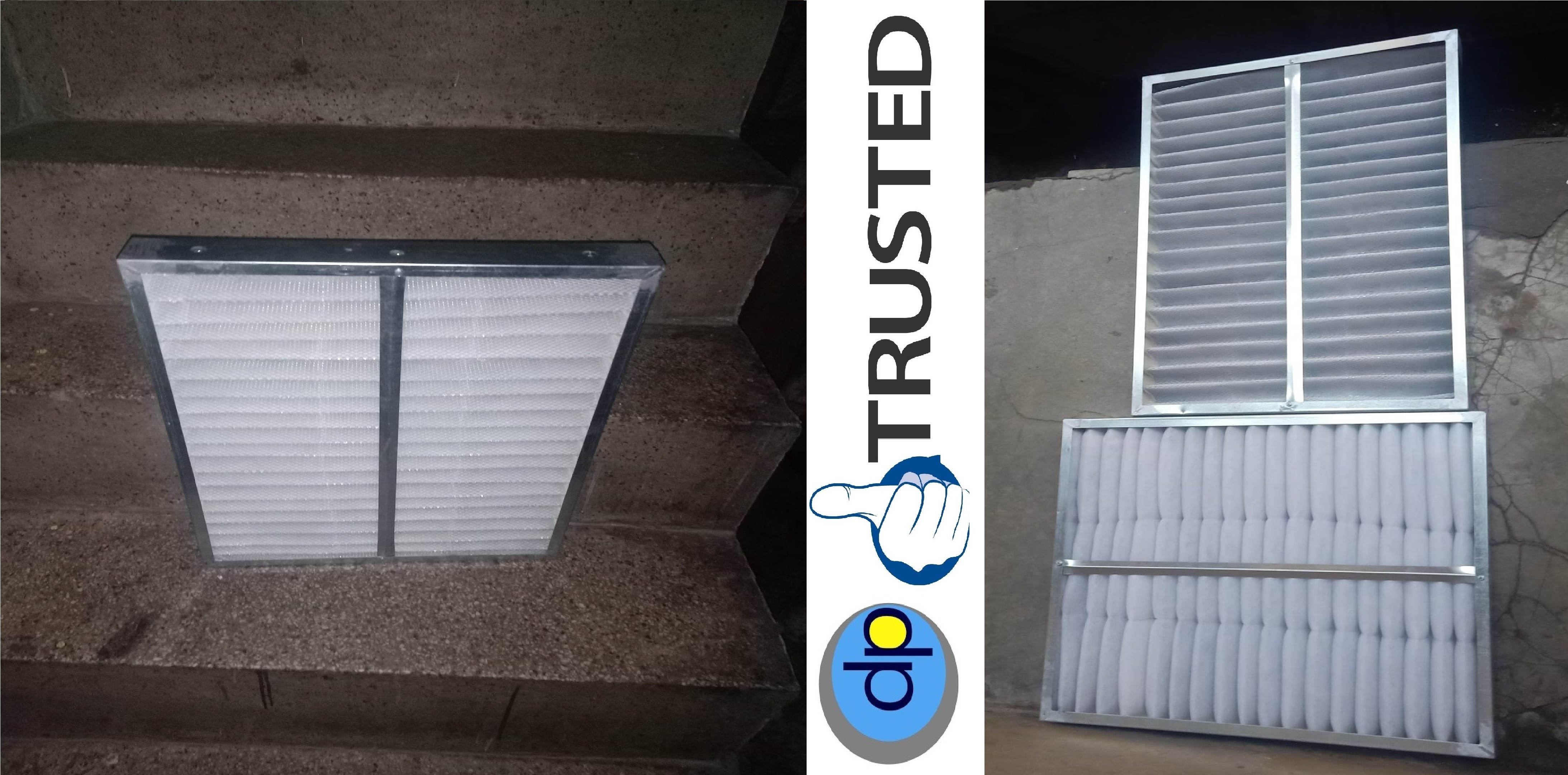 Ahu Filter - Non-woven Microfiber, 610x610x25/50/100/150/300 Mm, White | 95% Filtration Efficiency, High Dirt Holding Capacity, Suitable For Hospitals And Pharmaceutical Industries