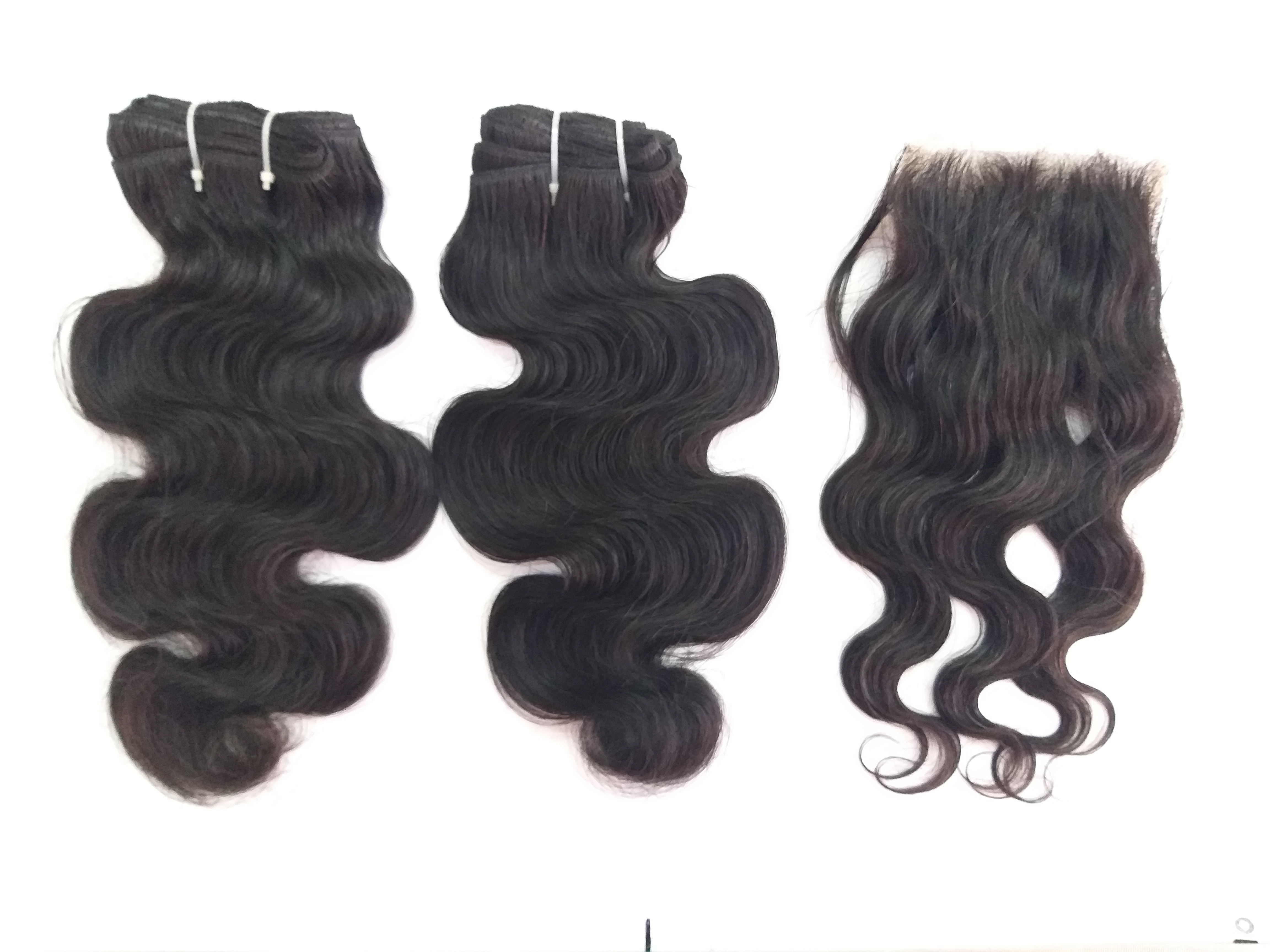 Body Wave Machine Weft Hair - Brazilian Remy Hair, 8-40 Inches | Soft, Silky, Tangle-free, Natural Look, Single Donor Hair