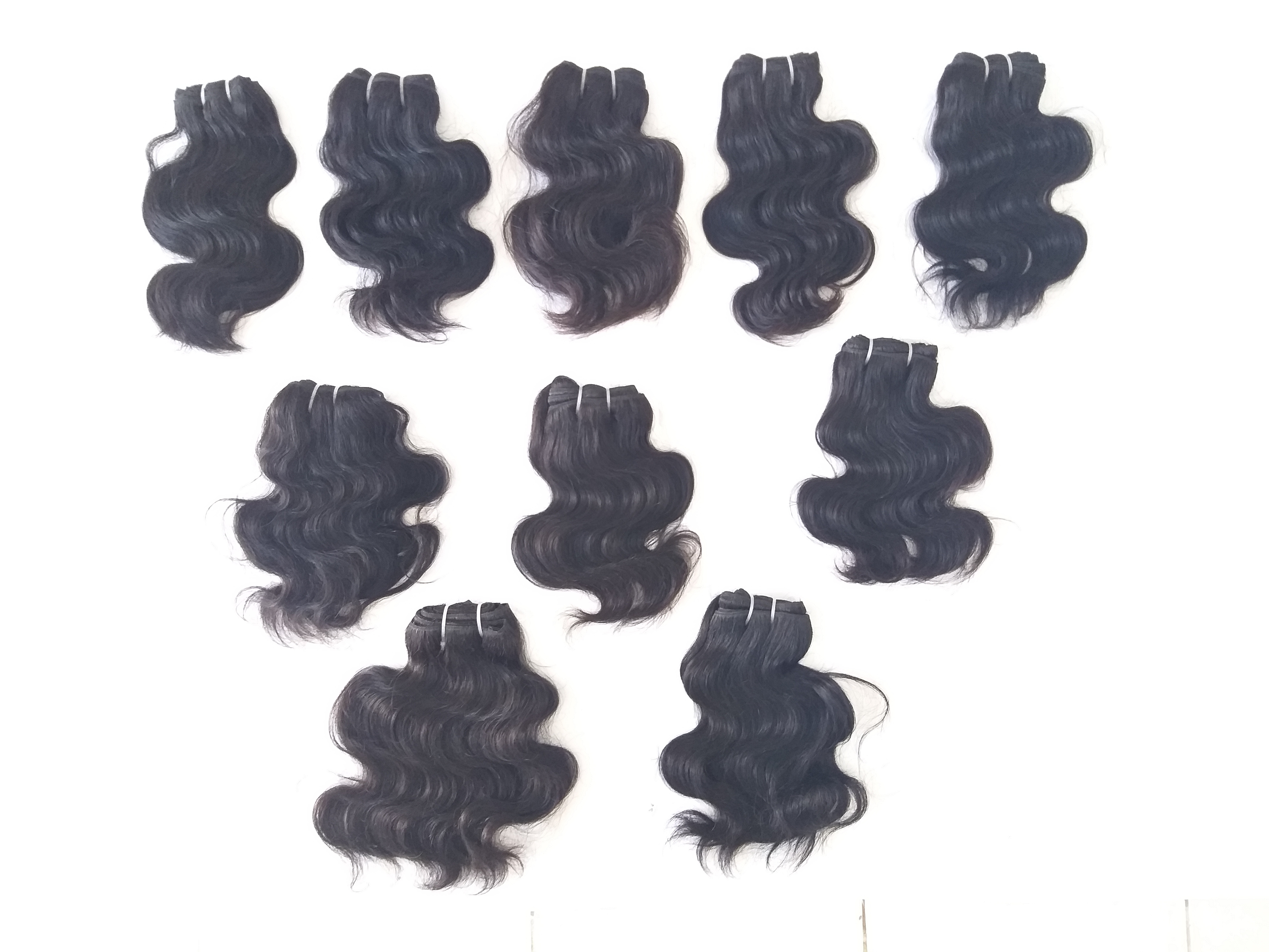 Body Wave Machine Weft Hair - Brazilian Remy Hair, 8-40 Inches | Soft, Silky, Tangle-free, Natural Look, Single Donor Hair