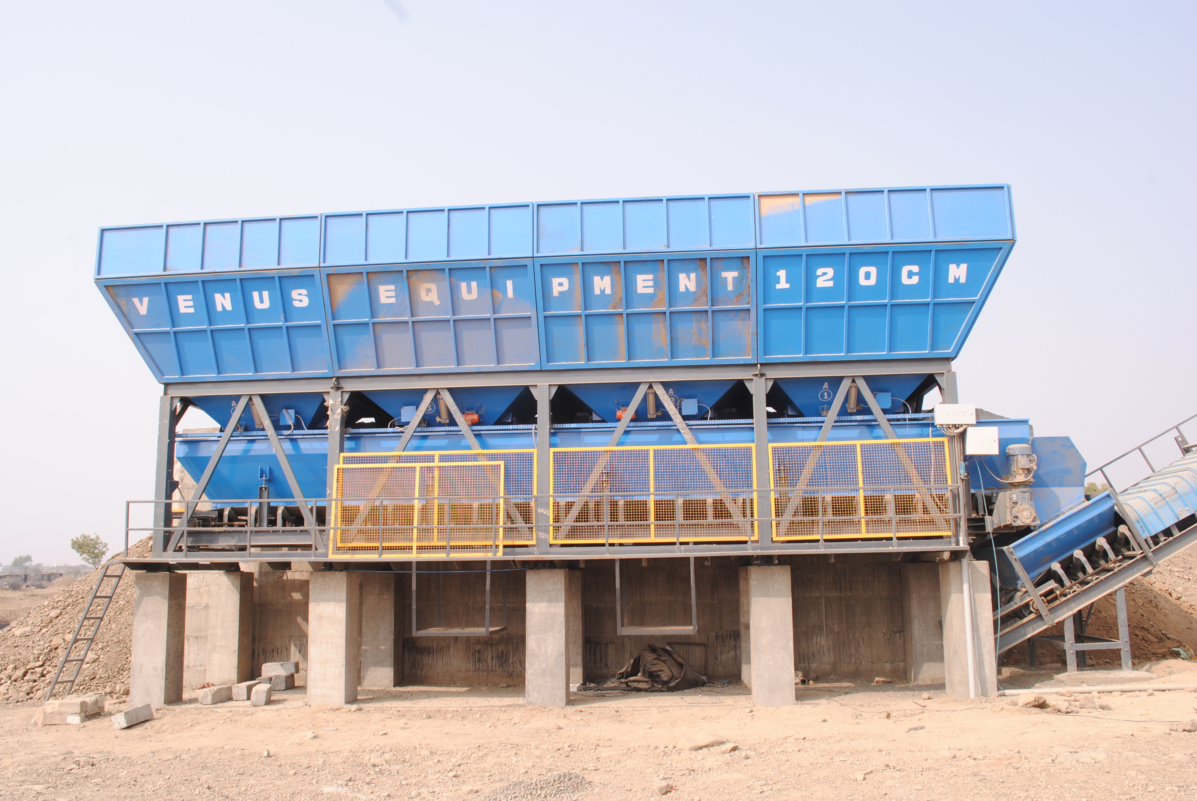 Blue Vi St Series Stationary Concrete Batching Plant