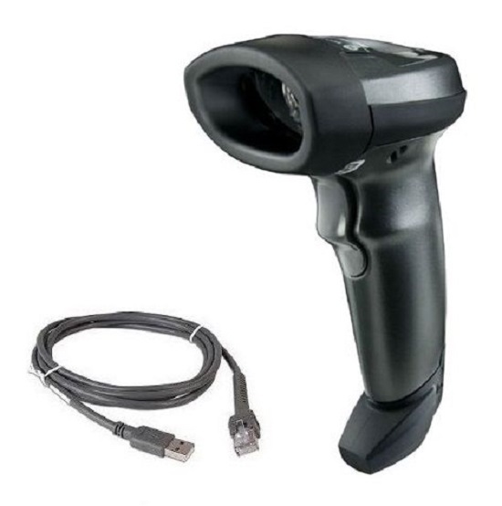 Zebra Li2208 Barcode Scanner - 170x80x60 Mm, 200g | 1d Scanning, Ergonomic Design, Extended Range, Mobile Barcode Support, Usb Interface