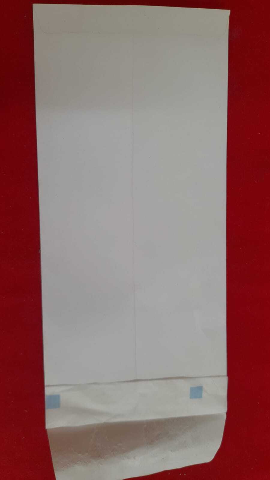 Plain White Strip Paper Roll - 15-20 Mm Width, Silicone Coated With 2mm Side Coating | Greaseproof, Waterproof, Recycled Craft Paper, 40 Gsm