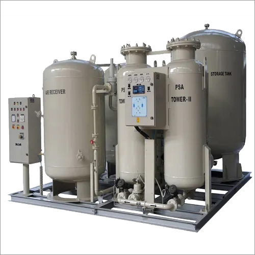 Industrial Oxygen Gas Plant - Metal Construction | 440V, Automatic Operation, Warranty Included, Frequency Speed Control