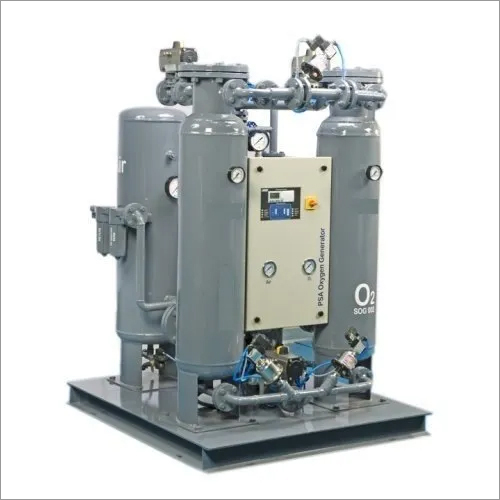 Medical Oxygen Gas Plant - Metal Construction, 440 Power | Automatic Operation, Human Machine Interface Control, Warranty Included