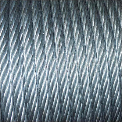 Stainless Steel Wire Rope - High Tensile Strength, Rust Resistant Finish | Durable and Robust Design for Lifting Cranes, Cars, and Tackles