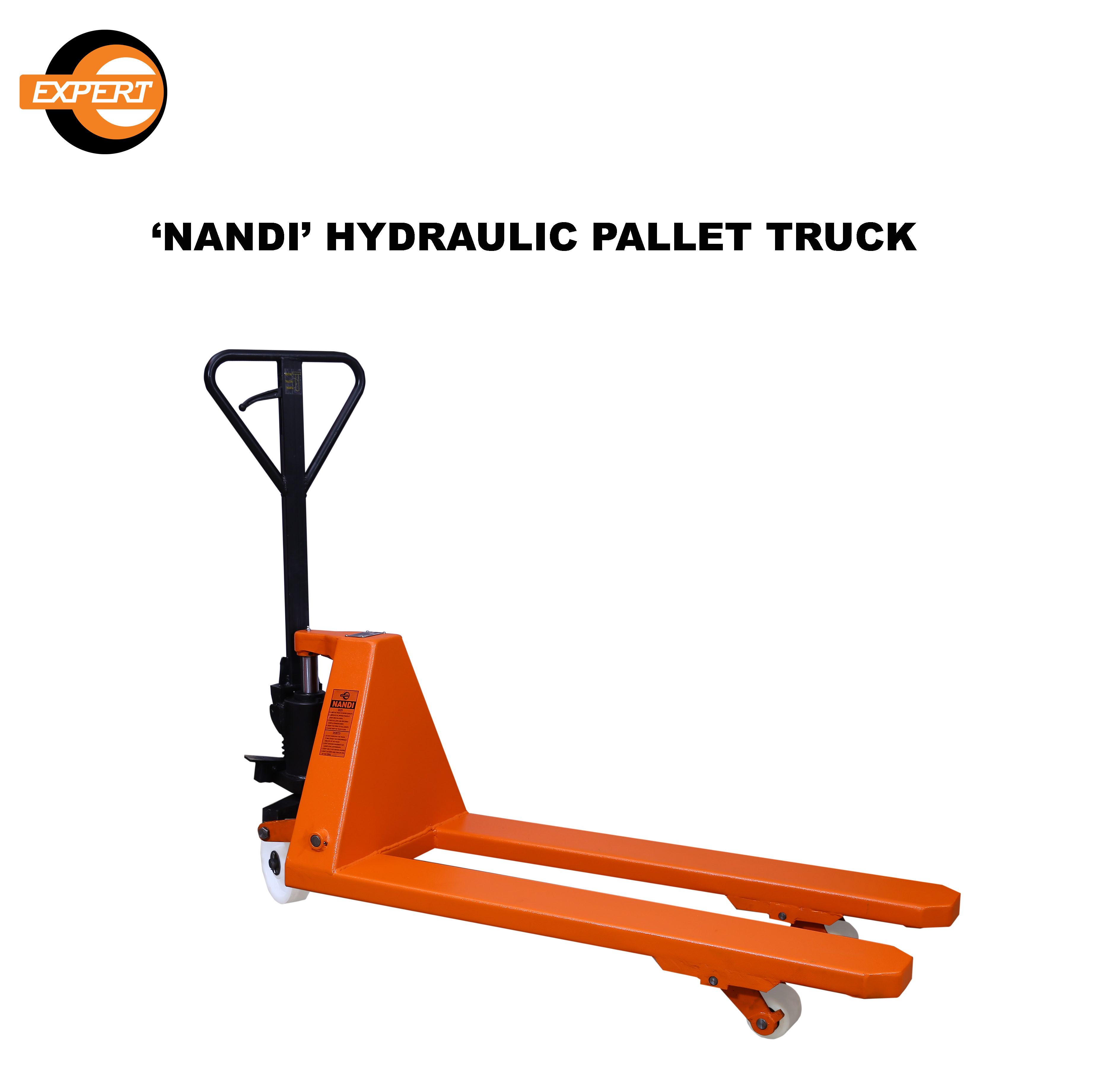 Madurai Hydraulic Pallet Truck - Color: Orange