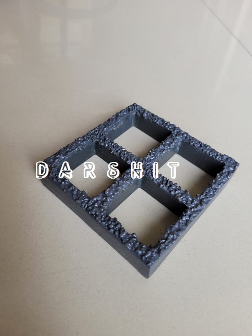 Frp Moulded Grating - Customizable Dimensions 4ft X 8ft To 5ft X 13ft | High Density Thermoplastic, Anti-skid Surface, Corrosion And Weather Resistant, Available In Multiple Colors