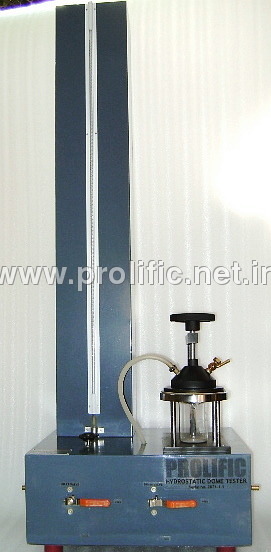 Hydrostatic Dome Tester - Metal Build , Automatic Control, Electric Power Supply For Industrial Lab Use