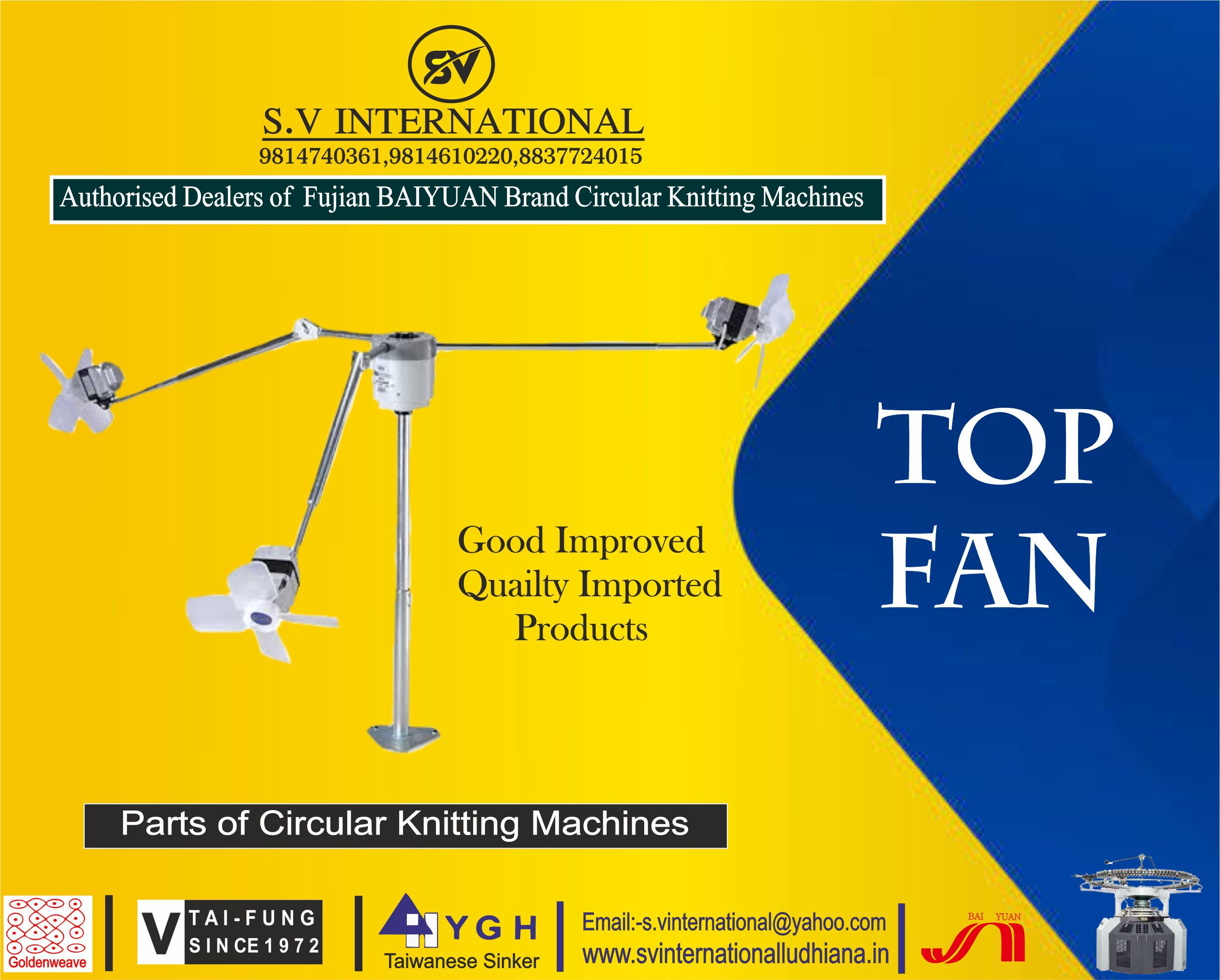 Top Deduster Fan Unit Complete Set