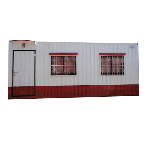 Portable Cabin - Color: White-Red