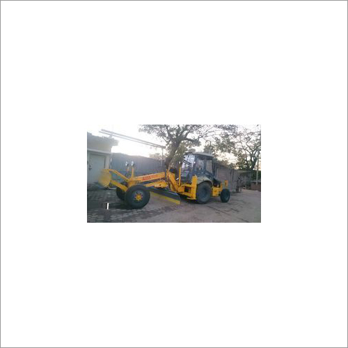 Rear Grader Attachment Over JCB - Stainless Steel, Yellow Finish | Agriculture Optimized, Warranty Included