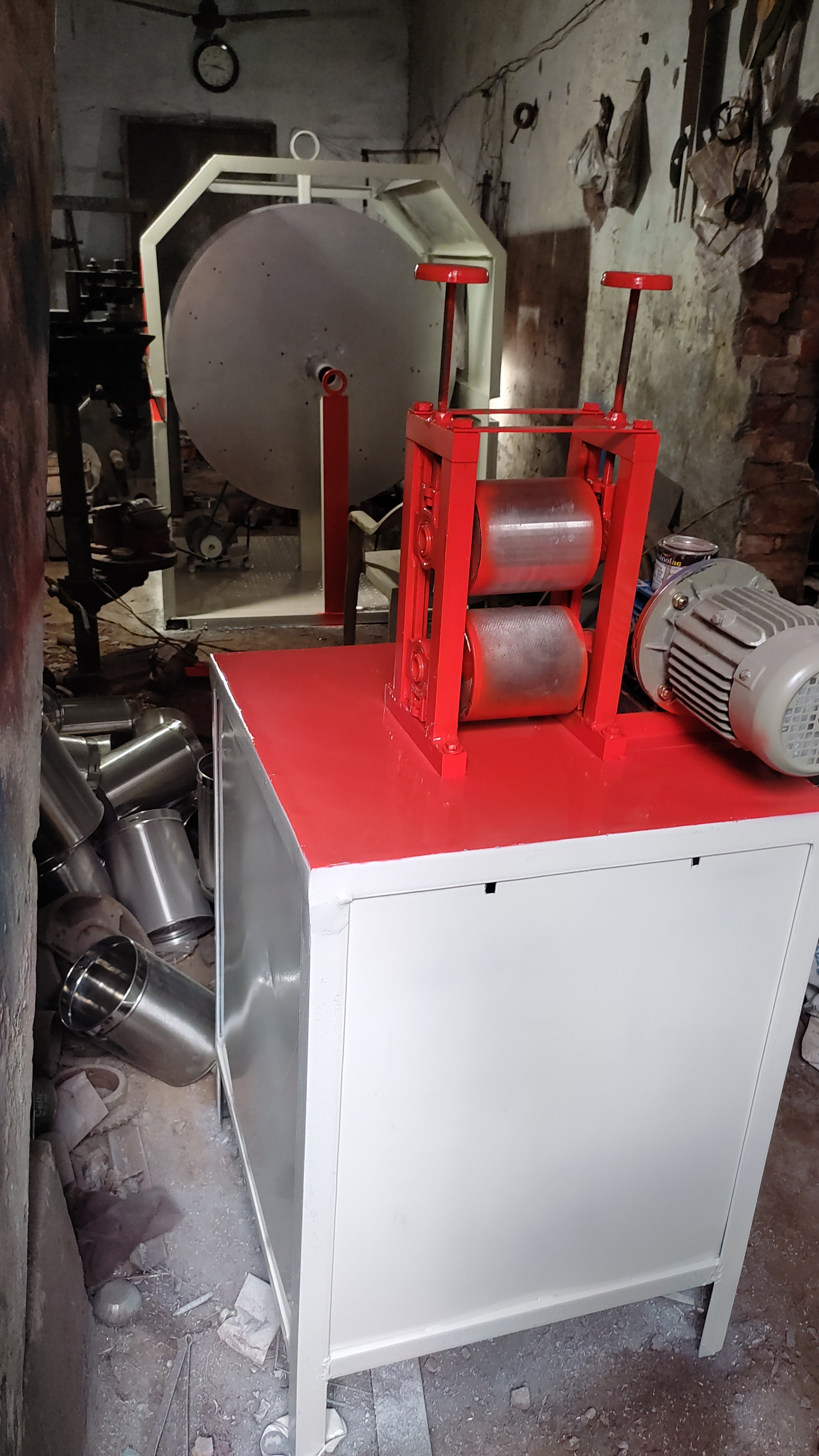 Semi-automatic Pvc Braided Pipe Takeup Machine