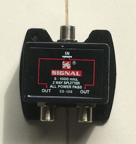 2 वे स्प्लिटर एप्लीकेशन: केबल टीवी