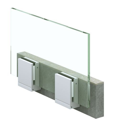 Sg 28 Brs - Glass And Steel, Customizable Dimensions, Powder Coated Finish | Durable, Stylish, Strong, Easy Install, 10 Year Warranty