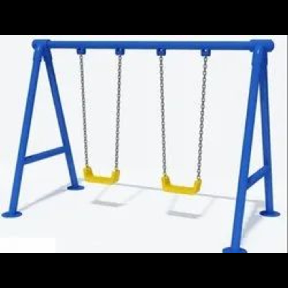 Playground Swings - Frp Construction, 10x5 Feet Dimensions | Ideal For Ages 4-14, Attractive Design