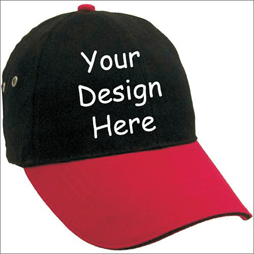 Textile Black Cap Gender: Male