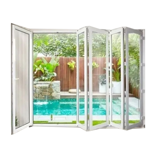 UPVC Casement Door - UPVC Material, Various Sizes Available, Custom Colors & Finishes | Reliability for Industries, Offices, and Residences