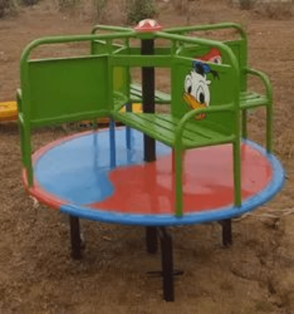 Frp 4 Seater Merry Go Round