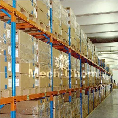 पीला पैलेट स्टोरेज रैक