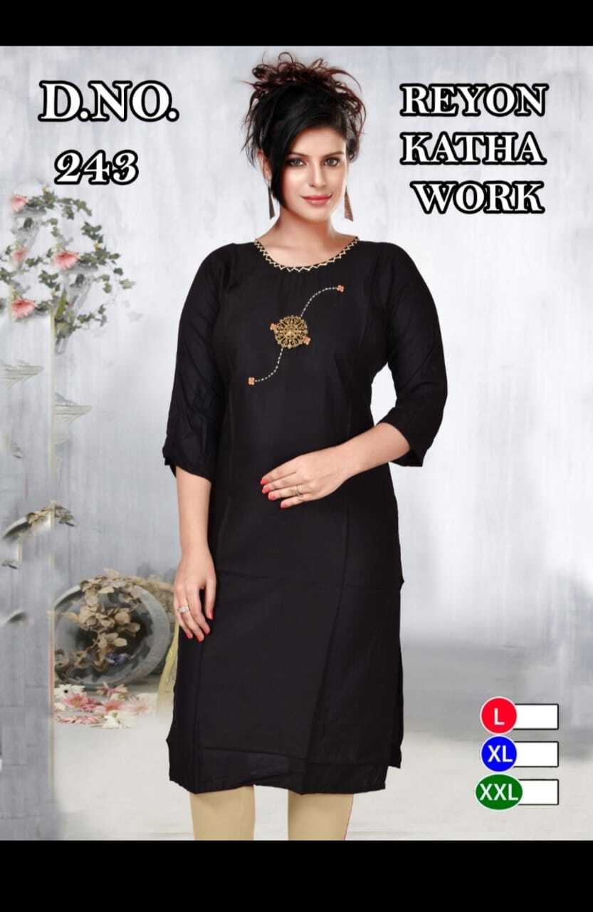 Kurti Khatha Work