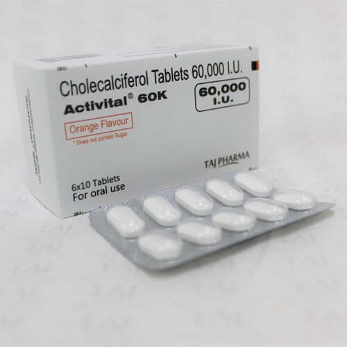 Cholecalciferol Tablets 60000 Iu General Medicines