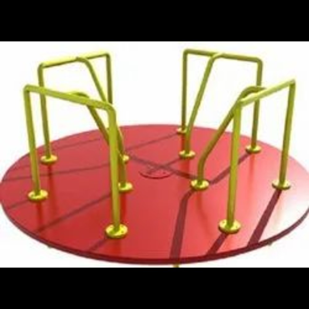 Playground Swings - Iron Material, Dia-4 Feet Size | Vibrant Colors, Smooth Finish, For Ages 6-14 Years