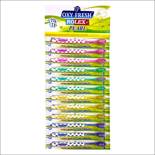 ऑक्सी फ्रेश रोलेक्स पर्ल टूथब्रश का उपयोग करना आसान है