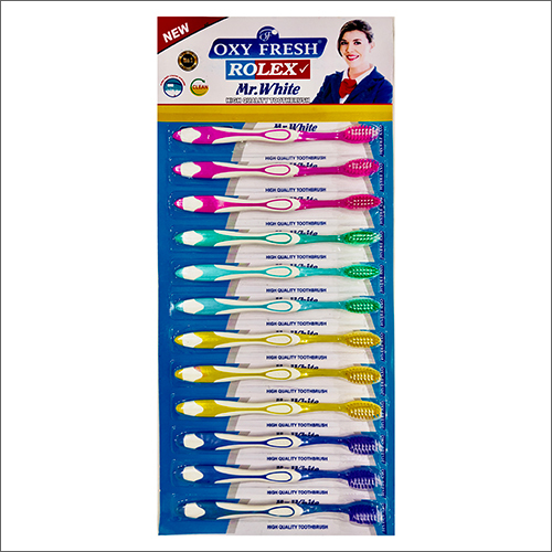 ऑक्सी फ्रेश मिस्टर व्हाइट टूथब्रश सॉफ्ट