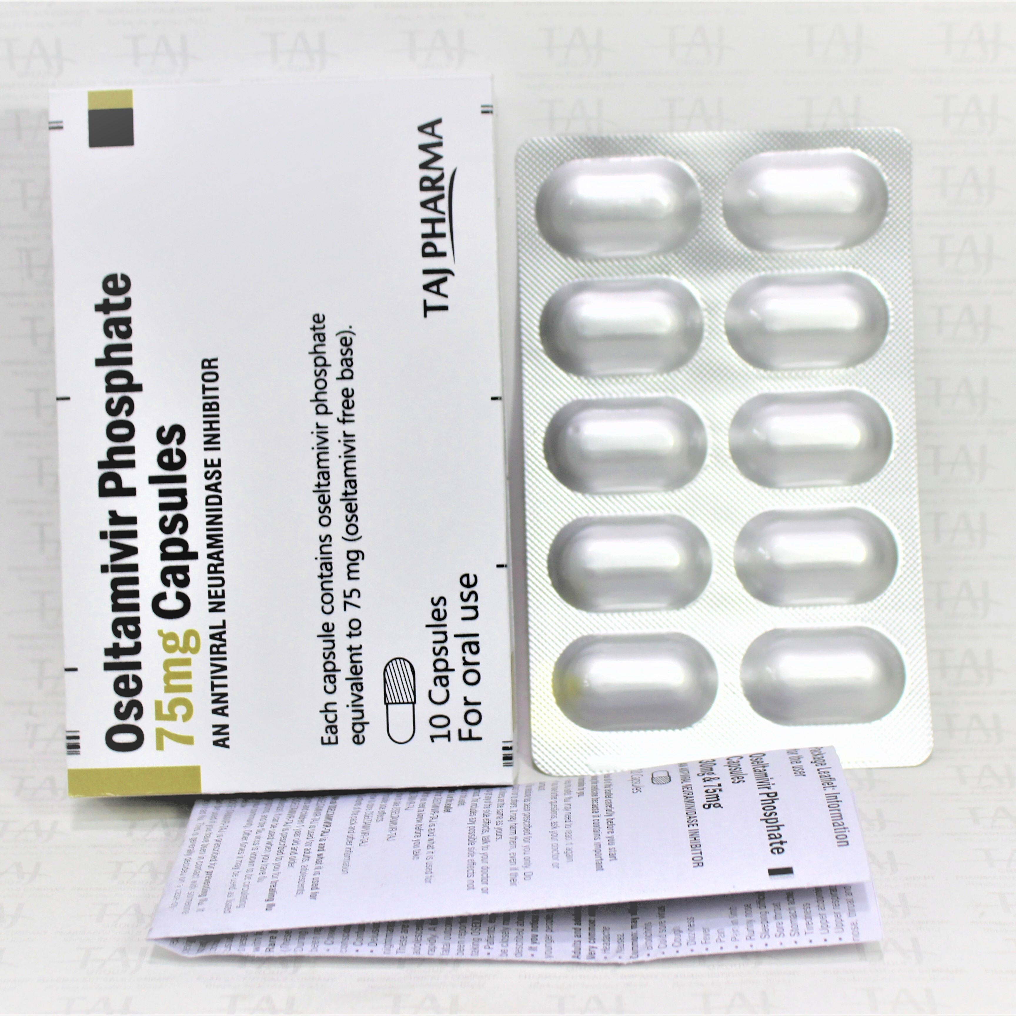 Oseltamivir Phosphate Capsules 75mg Expiration Date: 3 Years