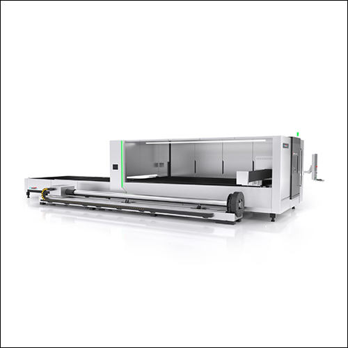 Semi Automatic Fiber Laser Cutting Machine With Exchange Table