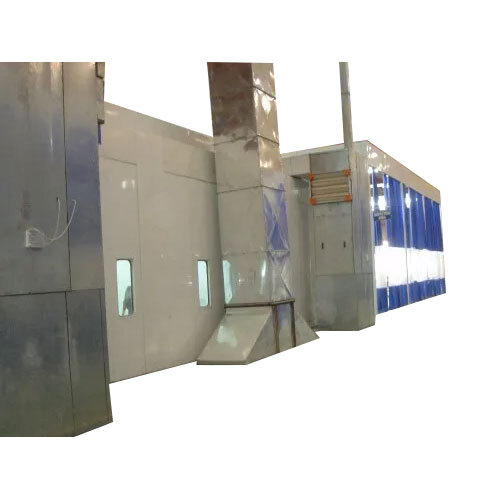 Bus And Truck Prep Station With Pvc Curtain - Attributes: Durable