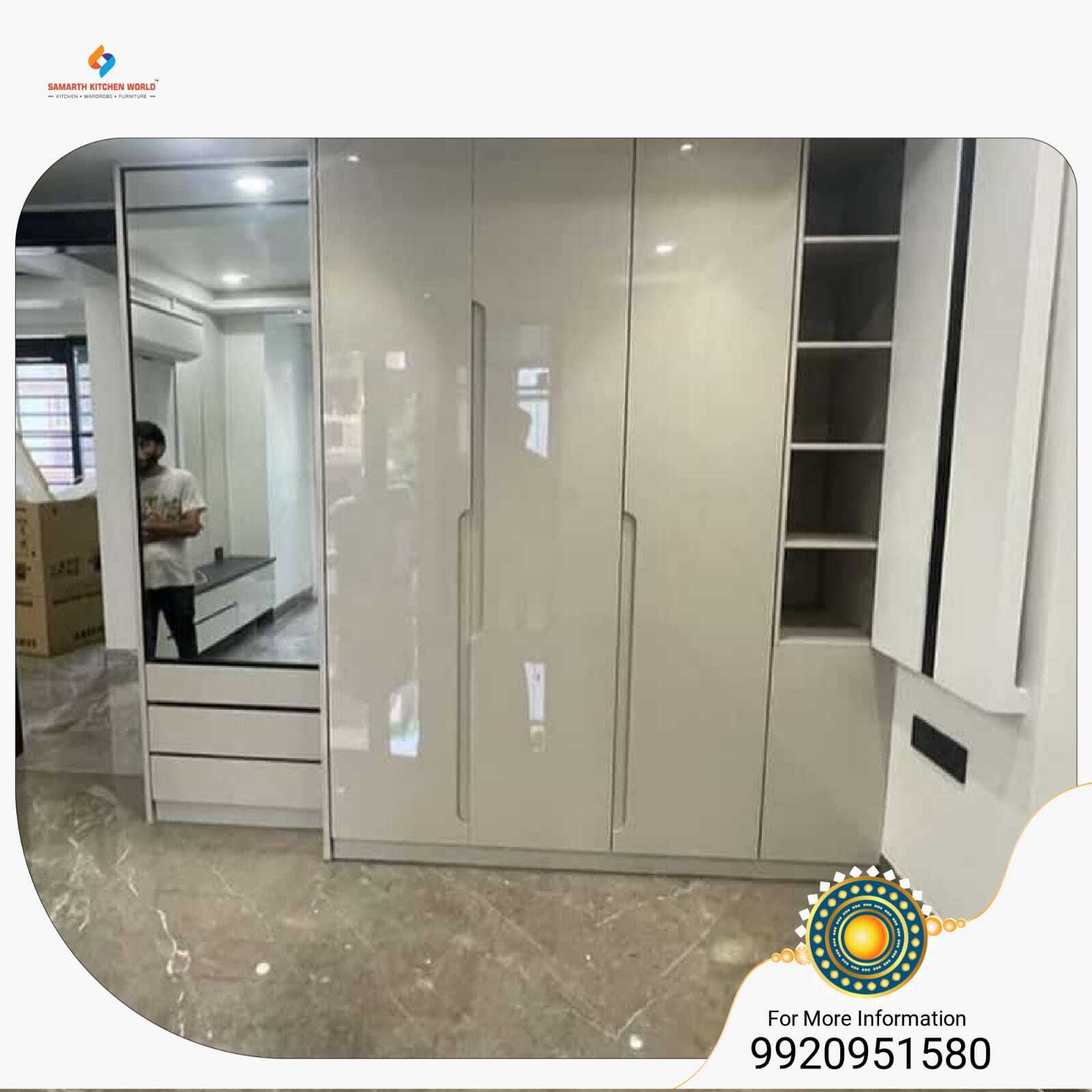 Modular Wardrobe - Brand Name: Hdhmr