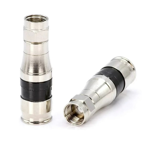 F Type Rg11 Coax Cable Compression Connector Application: Tv