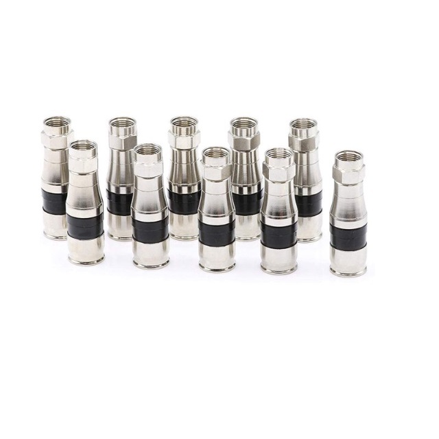 F Type Rg11 Coax Cable Compression Connector Application: Tv