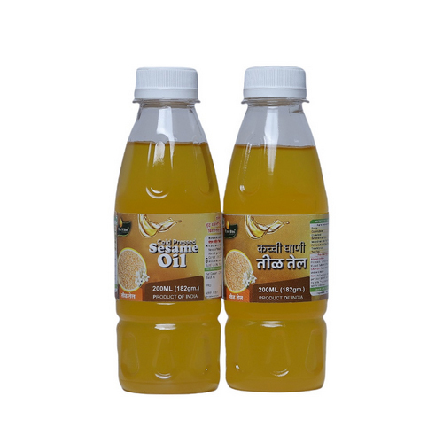 कोल्ड प्रेस्ड तिल का तेल अनुप्रयोग: प्रत्यक्ष उपभोग