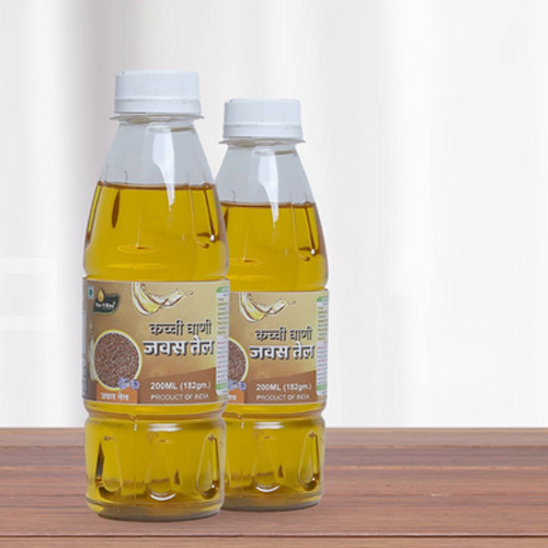 Cold Pressed Flaxseed Oil - High Purity, Fractionated Refined Type | Common Cultivation, Ideal For Cooking And Skin Or Hair Application