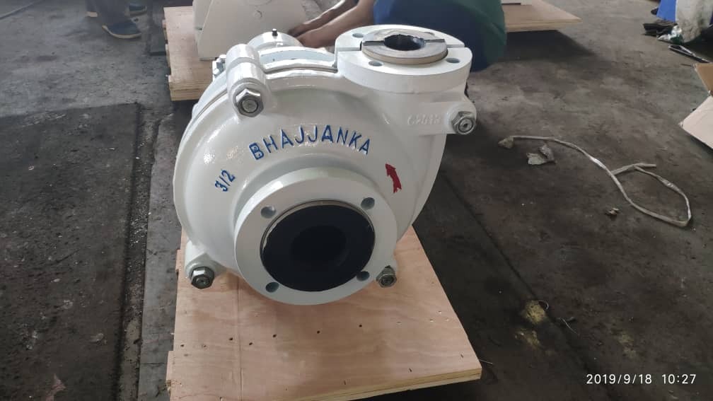 Slurry Pump - Mild Steel And Rubber Construction, 15 Kw To 50 Kw Power For Industrial Applications