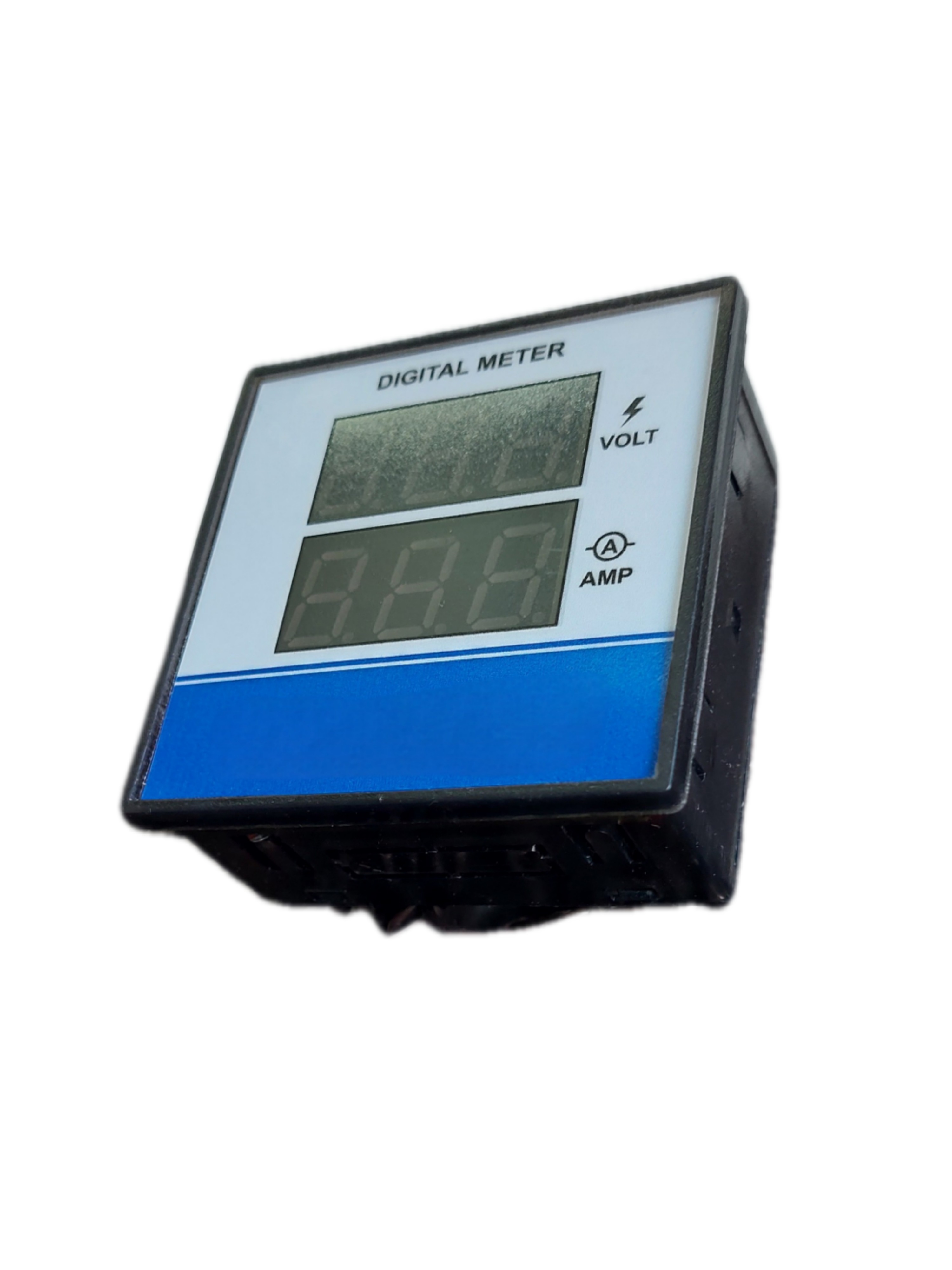 Digital Volt Ampere Meter - Abs Body, 72x72 Enclosure, 3 Phase, 110v To 440v, 40 Amp Current, Sensing Voltage Up To 650v Ac | Electric Power Source, Industrial Usage, Digital Display