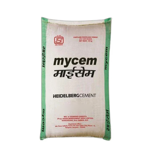 50kg Mycem Non Trade Cement - Common Cement, 100% Fineness, Natural Sand | Acid-Proof, Ideal for Tile Fixing, Paving, & Plastering