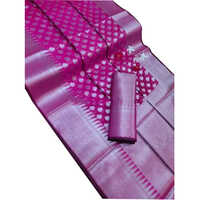 कैज़ुअल डिज़ाइनर सिल्क साड़ी